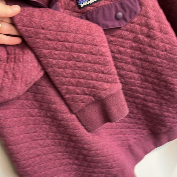 Patagonia Quilted Women’s Snap-T Collared Pullover Purple Size S - Picture 6 of 6